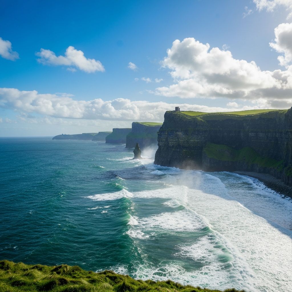Cliffs of Moher - Popular destination from Dublin Airport